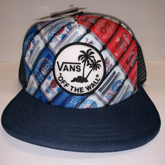 vans surf patch trucker hat